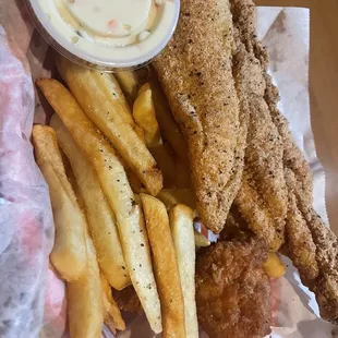 Some of the best fried catfish around.