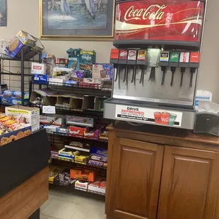 Lots of snacks to grab and go