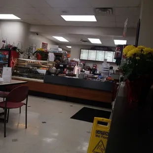 interior, sushi and sashimi