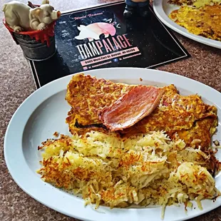 Ham n Cheese Omelette