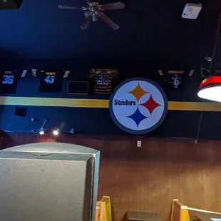 Steelers area at A &amp; L, but no game this week