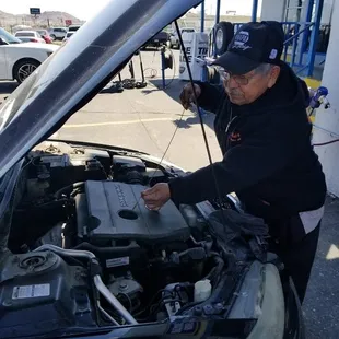We offer oil change service in Ridgecrest, CA.