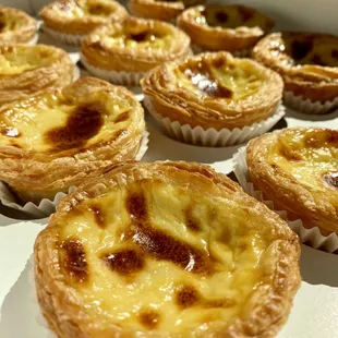 a variety of pastries