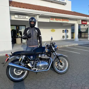 My new Royal Enfield Continental GT 650 &apos;Twin&apos;