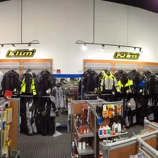 Tons of great gear from Klim, BMW and Olympia
