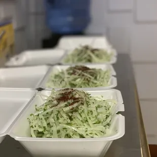 We serve special A&amp;S style onions with every BBQ ORDER