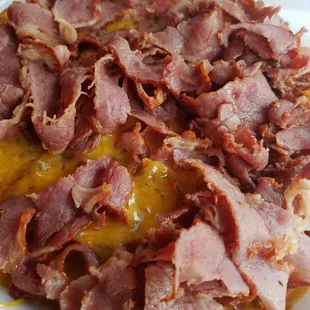 Pastrami chilli cheese fries $8.70