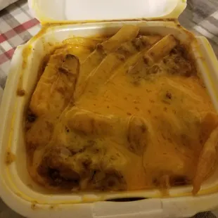 Small chili cheese fries