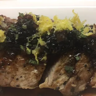 Pork Tenderloin with Sauce