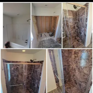 Shower remodel