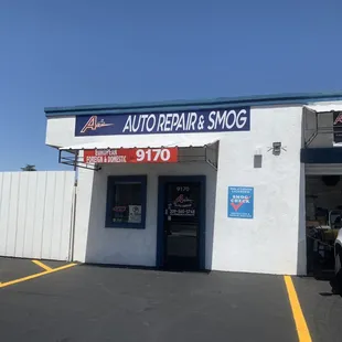 Office of A+ Auto repair