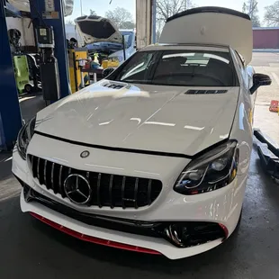 Moe takes good care of all my Mercedes AMG. This one included.
