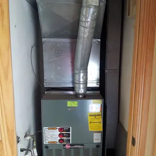 Furnace looking good!