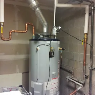 quality job on a water heater!
