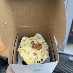 German Chocolate Cupcake