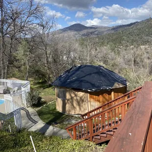 The view from our room