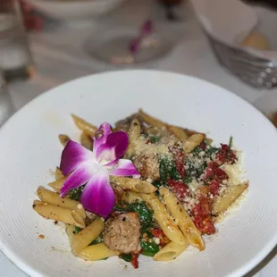 Penne Alla Salsiccia was a delight!