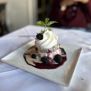 Delicious shortcake dessert