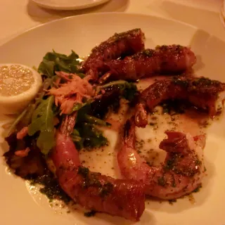 Gamberoni al Prosciutto