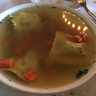 Ravioli in Brodo Soup Lunch