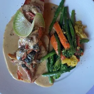 Salmone All'ischitana Lunch