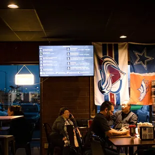 people sitting at a table