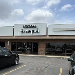 the outside of the building