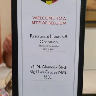 Menu Page  12-01-2022