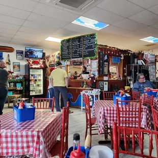 My first time at their brick-and-mortar location. Lobster rolls - still delicious.