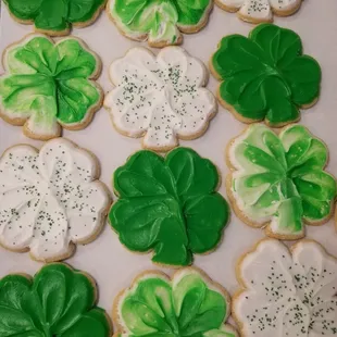 The Luck of the Irish cookies!