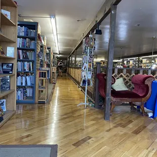 Perhaps the coolest shaped chair on the second floor