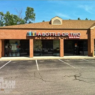 The front of A Bottle or Two.