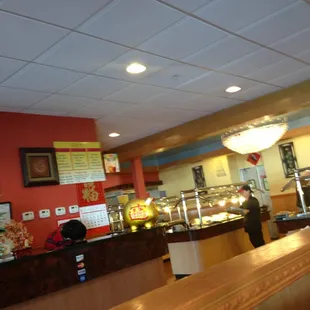  a view of a restaurant