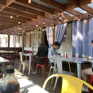 Patio seating