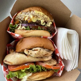 Grilled Chicken Breast Burger
