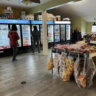 Pre packaged food items and drinks other food items