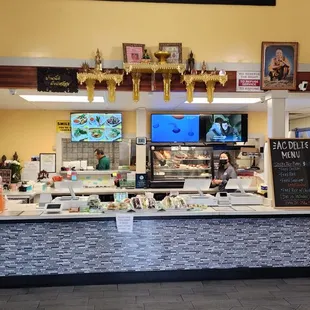 Front counter check out