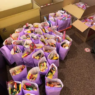 Goodie bags for Easter!