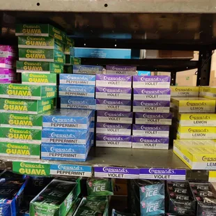 Violet candy... And other flavors!