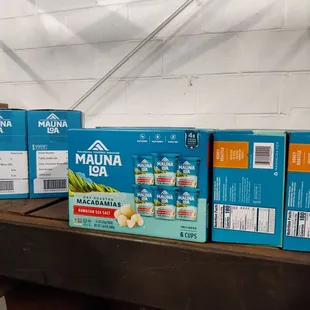 And macadamia nuts!
