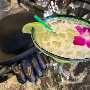 An elegant margarita made with Don Julio Blanco