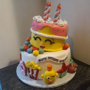 a birthday cake for a child