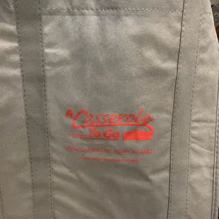 Got a bag to pick up my goods this week