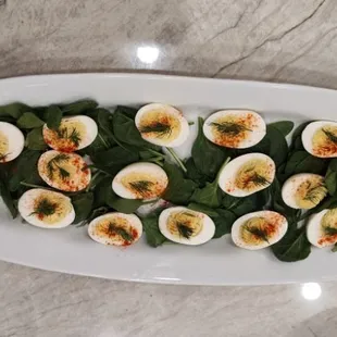Deviled eggs
