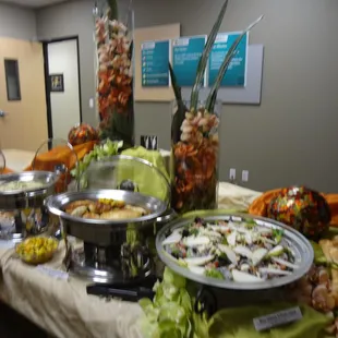 Catered Lunch for VIP Guests at G.E.S.