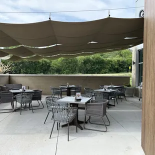 Seasonal outdoor seating