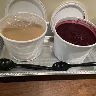 Cranberry and gravy