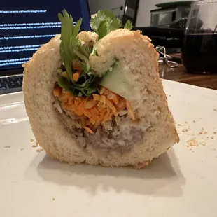 B1. Banh Mi Thit Nguoi with extra pate