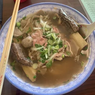 Beef rib special 86. Pho A Chau