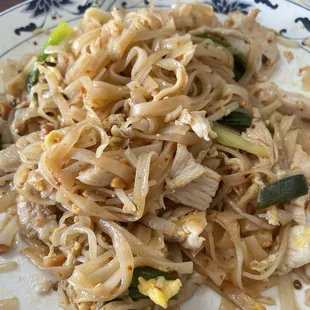 Chicken pad Thai
